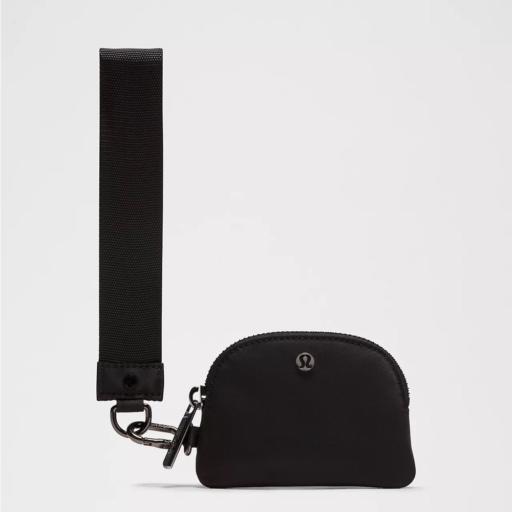 Lululemon Dual Pouch Wristlet- Flower Meld Mini Multi/Gunmetal - Picture 7 of 7